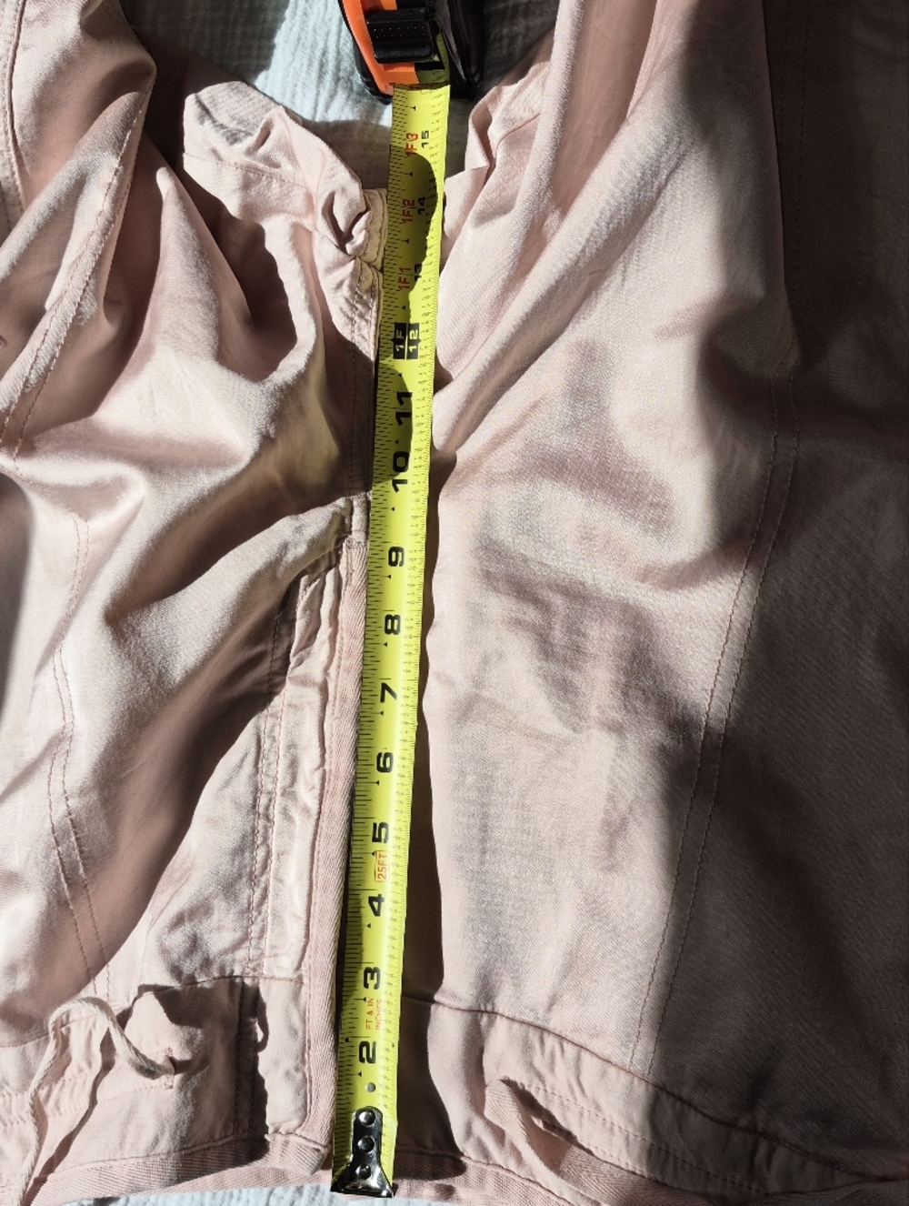Anthropologie Pilcro Satin Parachute Pants,  Size 32, Pink, Like New - Picture 9 of 15